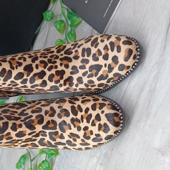 Coach Drea Beadchain Calfhair Bootie NIB - Picture 5 of 12